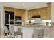 Modern kitchen with granite countertops and stainless steel appliances at 15802 N 71St St # 307, Scottsdale, AZ 85254