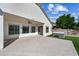 Large backyard patio with hot tub and covered area at 5525 E Dusty Wren Dr, Cave Creek, AZ 85331