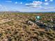 Aerial showing the property location in the community at 5525 E Dusty Wren Dr, Cave Creek, AZ 85331