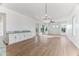 Bright dining area with wood-look floors and access to the backyard at 5525 E Dusty Wren Dr, Cave Creek, AZ 85331