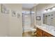 Clean bathroom with tub, shower, and vanity at 17780 W Canto Bonito Ln, Surprise, AZ 85387