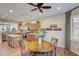 Well-equipped kitchen with an island and breakfast nook at 17780 W Canto Bonito Ln, Surprise, AZ 85387