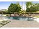 Large pool and spa with waterfall feature at 9030 N 48Th Pl, Paradise Valley, AZ 85253