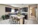 Spacious kitchen with an island and stainless steel appliances at 3882 W Alabama Ln, San Tan Valley, AZ 85144