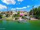 Stunning waterfront home with private boat dock at 3406 E Wildwood Dr, Phoenix, AZ 85048