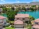 Luxury home with lake views and mountain backdrop at 3406 E Wildwood Dr, Phoenix, AZ 85048