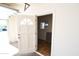 Convenient garage storage room with tile floors at 8702 E Boise St, Mesa, AZ 85207