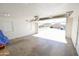 Bright and spacious garage with open door at 8702 E Boise St, Mesa, AZ 85207