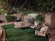 Relaxing patio area with seating and string lights at 2425 N 114Th N Ave, Avondale, AZ 85392