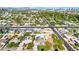 Aerial view showcasing a single-Gathering home with a pool in a residential area at 4307 N 15Th Dr, Phoenix, AZ 85015