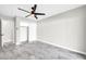 Bedroom with ceiling fan, closet, and tile flooring at 4307 N 15Th Dr, Phoenix, AZ 85015