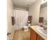 Bathroom with shower/tub combo and vanity at 6349 W Valencia Dr, Laveen, AZ 85339