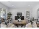 Relaxing living room, featuring ample seating and stylish decor at 2114 W Rowel Rd, Phoenix, AZ 85085