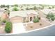 Aerial view of a one-story home at 42425 W North Star Dr, Maricopa, AZ 85138