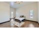 Spacious bedroom with wood floors and access to a balcony at 2224 W Speer Trl, Phoenix, AZ 85086