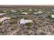 Desert house with large backyard, aerial view at 8300 E Dixileta Dr # 253, Scottsdale, AZ 85266