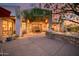 Large patio with seating area, pool table view at 8300 E Dixileta Dr # 253, Scottsdale, AZ 85266