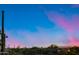 Scenic community view at sunset with desert landscape at 8300 E Dixileta Dr # 253, Scottsdale, AZ 85266