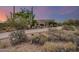 Front yard with gravel path and desert landscape at 8300 E Dixileta Dr # 253, Scottsdale, AZ 85266