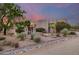 Front yard with landscaping and gated entry at 8300 E Dixileta Dr # 253, Scottsdale, AZ 85266