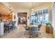 Kitchen features a breakfast nook with view and access to living room at 8300 E Dixileta Dr # 253, Scottsdale, AZ 85266