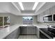 Modern kitchen with stainless steel appliances at 2320 E Shangri La Rd, Phoenix, AZ 85028
