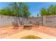 Patio with fire pit and seating area at 1360 W 15Th St, Tempe, AZ 85281