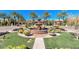 Community entrance with fountain and landscaping at 120 E Camellia Way, San Tan Valley, AZ 85140