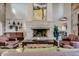 Elegant lobby with fireplace and comfortable seating at 120 E Camellia Way, San Tan Valley, AZ 85140