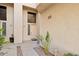 Well-lit entryway with ADT security system at 1438 W Coral Reef Dr, Gilbert, AZ 85233