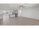 Modern kitchen with island and stainless steel appliances at 632 N 72Nd Pl, Scottsdale, AZ 85257