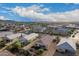 Aerial view of a residential neighborhood at 285 S Espada Trl, Casa Grande, AZ 85194