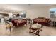 Living room with view into kitchen and dining area at 285 S Espada Trl, Casa Grande, AZ 85194