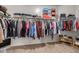 Large walk-in closet with ample shelving and hanging space at 285 S Espada Trl, Casa Grande, AZ 85194