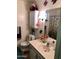Clean bathroom with updated vanity and shower/tub at 605 N Lesueur Cir, Mesa, AZ 85203