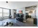 Open floor plan combining living and sleeping areas at 535 W Thomas Rd # 503, Phoenix, AZ 85013