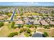 Wide aerial view of a residential neighborhood at 23392 S 209Th Pl, Queen Creek, AZ 85142