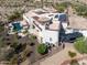 Luxury home with pool, spa and solar panels; desert landscaping at 9233 S Krista E Dr, Goodyear, AZ 85338