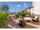 Patio furniture with a view of a water feature and mountains at 9233 S Krista E Dr, Goodyear, AZ 85338