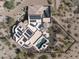 Large home with solar panels, pool and spa; desert landscape at 9233 S Krista E Dr, Goodyear, AZ 85338