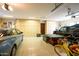Spacious garage with ample built-in storage and room for multiple vehicles at 9233 S Krista E Dr, Goodyear, AZ 85338