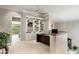 Home office with built-in bookshelves and a desk overlooking a balcony at 6545 N 29Th St, Phoenix, AZ 85016