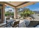 Relaxing patio with mountain views, seating area, and water features at 6545 N 29Th St, Phoenix, AZ 85016