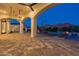 Expansive covered patio with mountain and pool views at 4723 E Desert Park Pl, Paradise Valley, AZ 85253