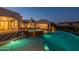 Resort-style pool and spa with a fire pit and expansive views at 4723 E Desert Park Pl, Paradise Valley, AZ 85253