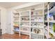 Well-organized pantry with plenty of shelving for storage at 9020 N 33Rd Way, Phoenix, AZ 85028
