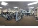 Well-equipped fitness center with various cardio and strength training machines at 650 N Hawes Rd # 3809, Mesa, AZ 85207