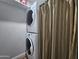 Stackable washer and dryer in a convenient laundry room at 650 N Hawes Rd # 3809, Mesa, AZ 85207