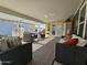 Covered patio with comfortable seating and rug at 650 N Hawes Rd # 3809, Mesa, AZ 85207