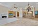 Kitchen features a large island, custom cabinetry, and high-end appliances at 8874 E Flathorn Dr, Scottsdale, AZ 85255